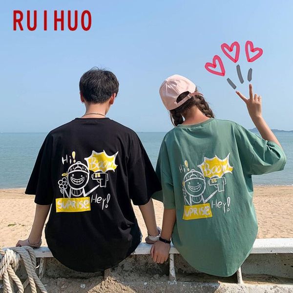 ruihuo 2020 new cartoon short sleeve t shirt men tshirt male summer cotton tee shirt casual fashion m-4xl funny clothing, White;black
ruihuo 2020 new cartoon short sleeve t shirt men tshirt male summer cotton tee shirt casual fashion m-4xl funny clothing, White;black