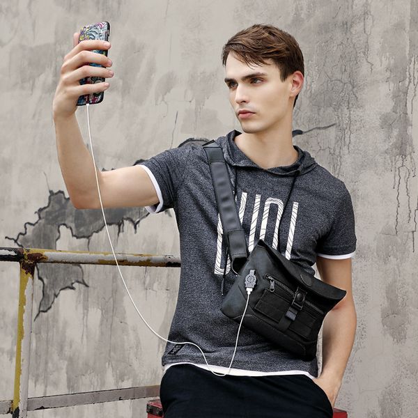 new usb men's chest bag fashion multi-function sports crossbody bag trendy waterproof outdoor shoulder
new usb men's chest bag fashion multi-function sports crossbody bag trendy waterproof outdoor shoulder