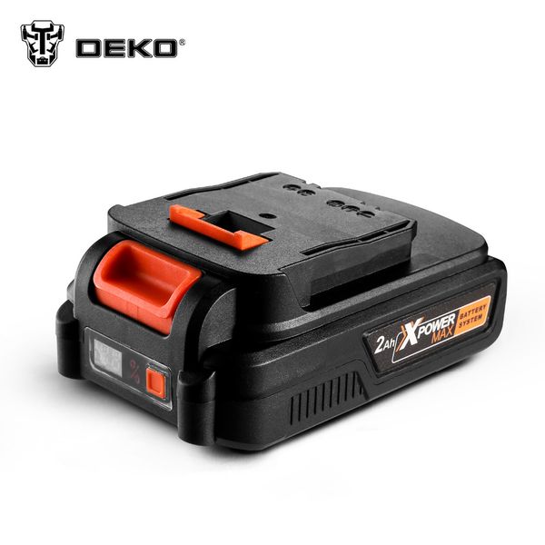 deko 20v max 2000/4000mah lithium ion battery pack for gbd20du2/gbd20du3/gbw20du2 cordless drill wrench
deko 20v max 2000/4000mah lithium ion battery pack for gbd20du2/gbd20du3/gbw20du2 cordless drill wrench