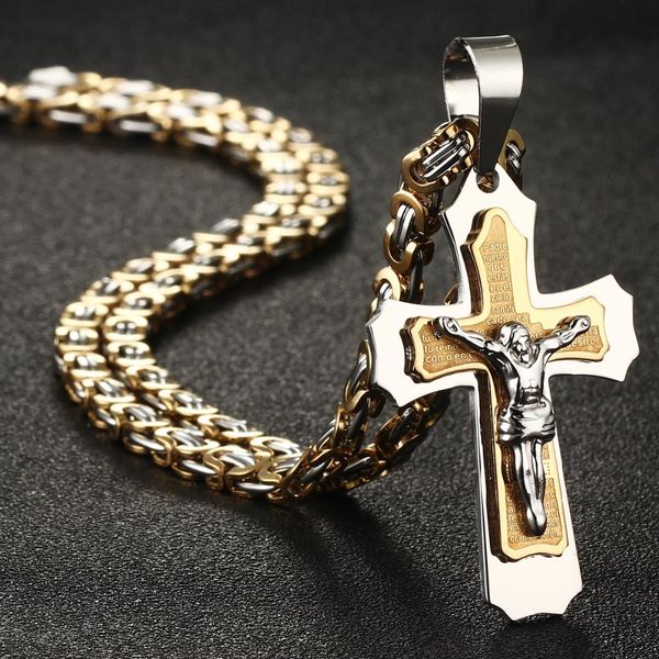 fabulous jesus christ crucifix cross pendants metal stainless steel pendants necklaces men chains jewelry nc013, Silver
fabulous jesus christ crucifix cross pendants metal stainless steel pendants necklaces men chains jewelry nc013, Silver