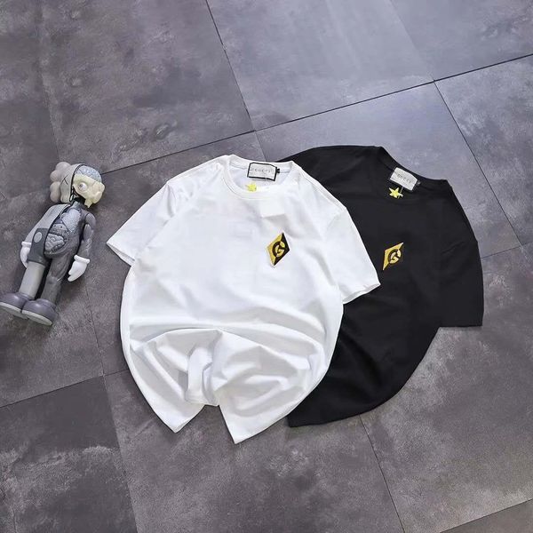 20ss new luxurious brand guchi embroidery tee designer breathable short sleeve tshirt men women blouses casual outdoor streetwear tshirts, White
20ss new luxurious brand guchi embroidery tee designer breathable short sleeve tshirt men women blouses casual outdoor streetwear tshirts, White