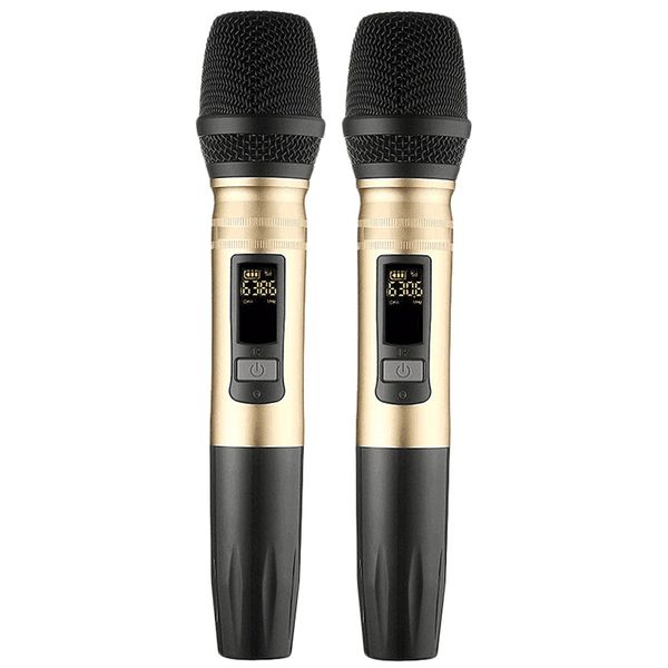 ig-2pcs/set ux2 uhf wireless microphone system handheld led mic uhf speaker with portable usb receiver for ktv dj speech amplifi
ig-2pcs/set ux2 uhf wireless microphone system handheld led mic uhf speaker with portable usb receiver for ktv dj speech amplifi