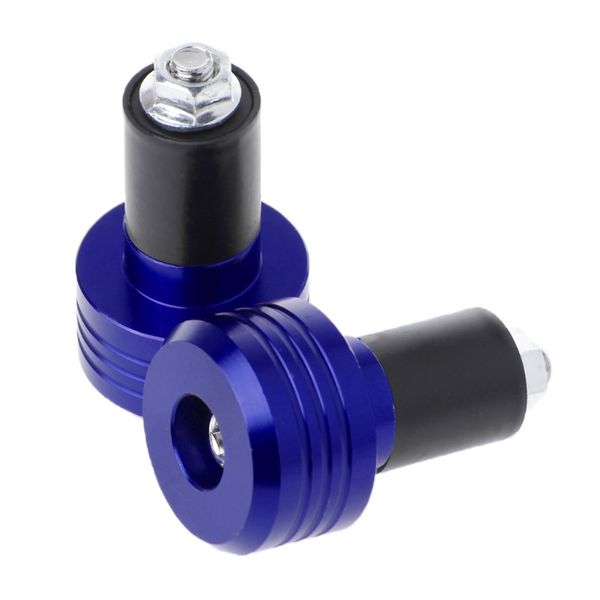 7/8" universal cnc motocycle handlebar grip end caps aluminum hand grips bars