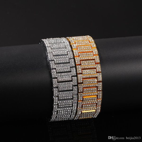 hip hop bling bling iced out tennis chains bracelet width 21mm rhinestone gold silver men women bracelet bangle fashion jewelry gift, Black
hip hop bling bling iced out tennis chains bracelet width 21mm rhinestone gold silver men women bracelet bangle fashion jewelry gift, Black