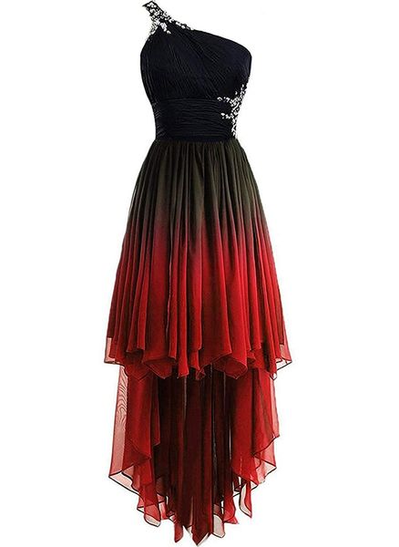 ombre one shoulder crystals prom dress hi-lo gradient backless chiffon homecoming cocktail evening party gown qc1335274b, Black
ombre one shoulder crystals prom dress hi-lo gradient backless chiffon homecoming cocktail evening party gown qc1335274b, Black