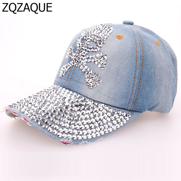 summer shining manual drill caps for women casual girls denim baseball caps fashion skull pattern hats girls accessories gifts, Blue;gray
summer shining manual drill caps for women casual girls denim baseball caps fashion skull pattern hats girls accessories gifts, Blue;gray