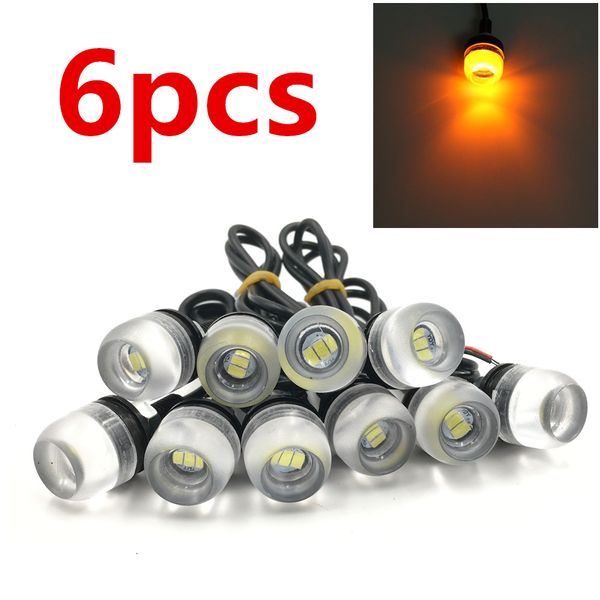 6pcs yellow 18mm 5630 led 3led drl eagle eye daytime runing lights warning fog lights with parking signal tail led lamp 12v
6pcs yellow 18mm 5630 led 3led drl eagle eye daytime runing lights warning fog lights with parking signal tail led lamp 12v