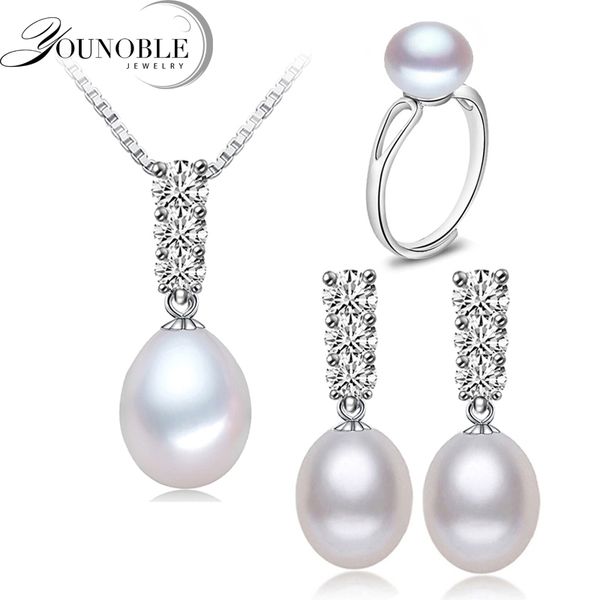 younoble trendy natural pearl necklace set women freshwatewr pearl jewelry necklace earring african jewelry sets white 45cm j190701 j190702, Silver
younoble trendy natural pearl necklace set women freshwatewr pearl jewelry necklace earring african jewelry sets white 45cm j190701 j190702, Silver