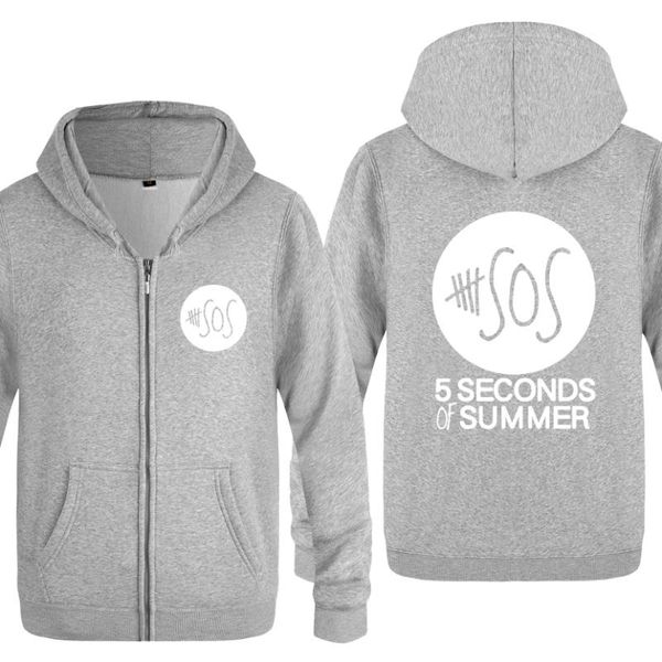 5 seconds of summer 5sos rock band hoodies men 2020 men's fleece zipper cardigans hooded sweatshirts, Black
5 seconds of summer 5sos rock band hoodies men 2020 men's fleece zipper cardigans hooded sweatshirts, Black
