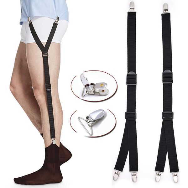 men's suspenders adjustable shirt stays garters clips for men non-slip shirt holders leg suspenders sock clamps formal wear, Black;white
men's suspenders adjustable shirt stays garters clips for men non-slip shirt holders leg suspenders sock clamps formal wear, Black;white