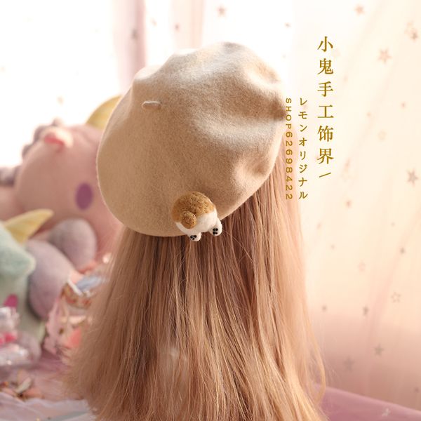 soft cute japanese bud hat beret cat pp painter hat burning cake cute autumn winter female, Blue;gray
soft cute japanese bud hat beret cat pp painter hat burning cake cute autumn winter female, Blue;gray
