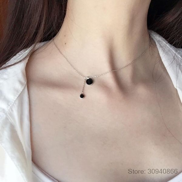 simple fashion 925 sterling silver necklace pendant tassel necklace for women girl trendy gift s-n27
simple fashion 925 sterling silver necklace pendant tassel necklace for women girl trendy gift s-n27