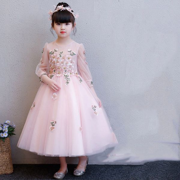 2020 girls dress flower mesh embroidery ball gown prom dresses for girl kids princess wedding teenagers children first communion, Red;yellow
2020 girls dress flower mesh embroidery ball gown prom dresses for girl kids princess wedding teenagers children first communion, Red;yellow