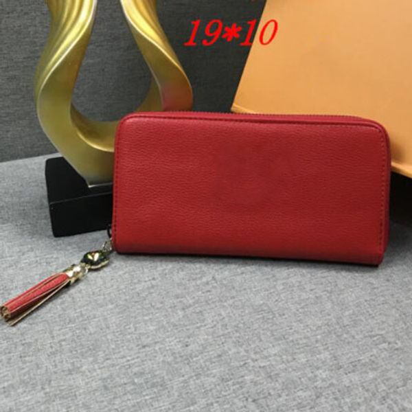 fashion classic women wallets long purse pu leather zipper ladies designer purses carteras 280c for female, Red;black
fashion classic women wallets long purse pu leather zipper ladies designer purses carteras 280c for female, Red;black