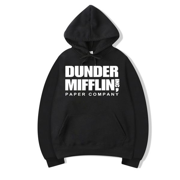 the office sweatshirt men woemn fleece hoodies dunder mifflin paper inc hoodie crewneck moletom feminino hoody, Black
the office sweatshirt men woemn fleece hoodies dunder mifflin paper inc hoodie crewneck moletom feminino hoody, Black