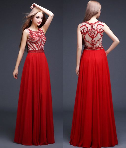 custom made plus sizes new high-quality red formal evening dresses round neck zipper handmade beaded a long paragraph ball dresses, Black;red
custom made plus sizes new high-quality red formal evening dresses round neck zipper handmade beaded a long paragraph ball dresses, Black;red