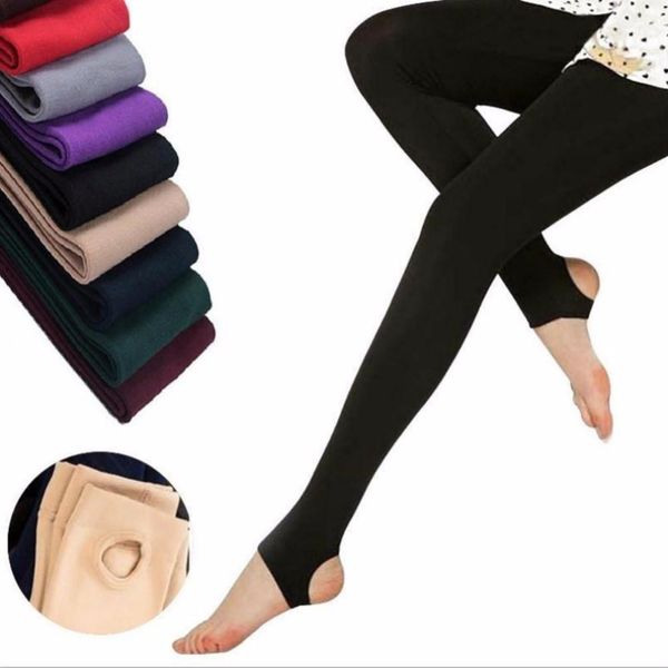 1pcs autumn stirrup leggings elastic velvet thermal ankle slim leggings for women casual pants, Black
1pcs autumn stirrup leggings elastic velvet thermal ankle slim leggings for women casual pants, Black