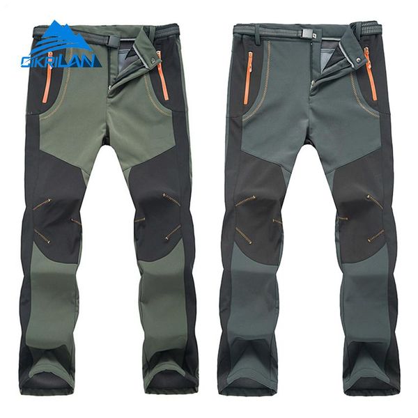new winter men women hiking pants outdoor softshell trousers water resistant windproof trekking camping ski climbing pantalones, Black;green
new winter men women hiking pants outdoor softshell trousers water resistant windproof trekking camping ski climbing pantalones, Black;green