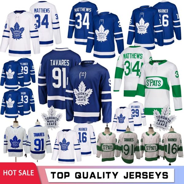 91 john tavares 16 mitch marner toronto maple leafs men hockey jerseys 34 auston matthews 29 william nylander 43 nazem kadri 19 lupul 2019, Black;red
91 john tavares 16 mitch marner toronto maple leafs men hockey jerseys 34 auston matthews 29 william nylander 43 nazem kadri 19 lupul 2019, Black;red