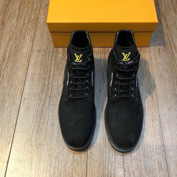 a1 black fashion casual men shoes autumn and winter luxury leather men shoes original box packaging zapatos hombre