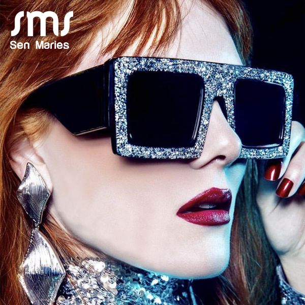 fashion diamond square sunglasses women new luxury oversized frame rhinestone men sun glasses female 2019 vintage shades uv400, Blue
fashion diamond square sunglasses women new luxury oversized frame rhinestone men sun glasses female 2019 vintage shades uv400, Blue