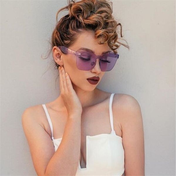 fashion brand designer sunglasses women summer rimless square shades sun glasses eyewear sunshines luxury sunglasses woman, White;black
fashion brand designer sunglasses women summer rimless square shades sun glasses eyewear sunshines luxury sunglasses woman, White;black