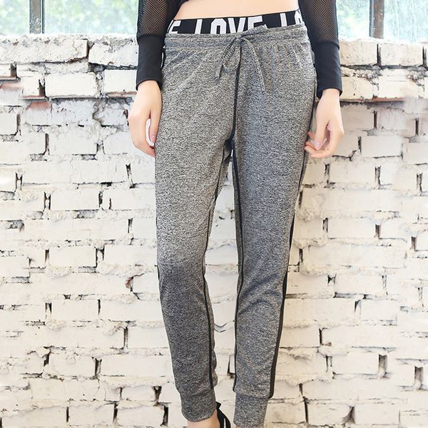 the new spring and summer sports harlan lady pants women's light and large size fast dry running pants fitness, Black;white
the new spring and summer sports harlan lady pants women's light and large size fast dry running pants fitness, Black;white