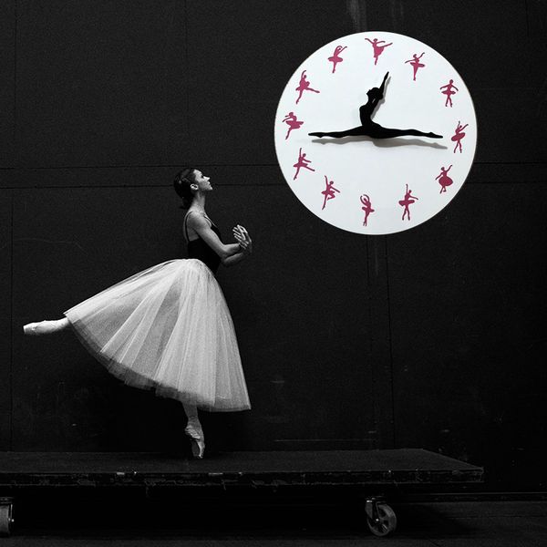 creative diy hanging clock living room decoration acrylic mirror sticker bell ballet mute fashion clock 25cm
creative diy hanging clock living room decoration acrylic mirror sticker bell ballet mute fashion clock 25cm