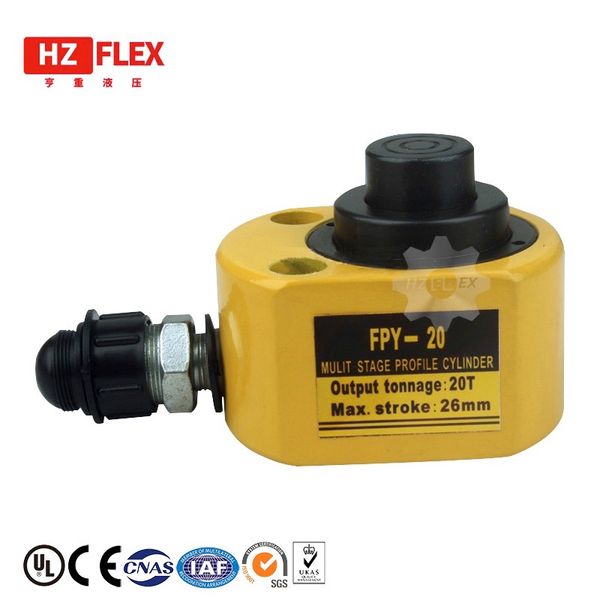 thin type hydraulic cylinder dfpy-201 hydraulic jack with height of 57mm, work travel of 30mm
thin type hydraulic cylinder dfpy-201 hydraulic jack with height of 57mm, work travel of 30mm