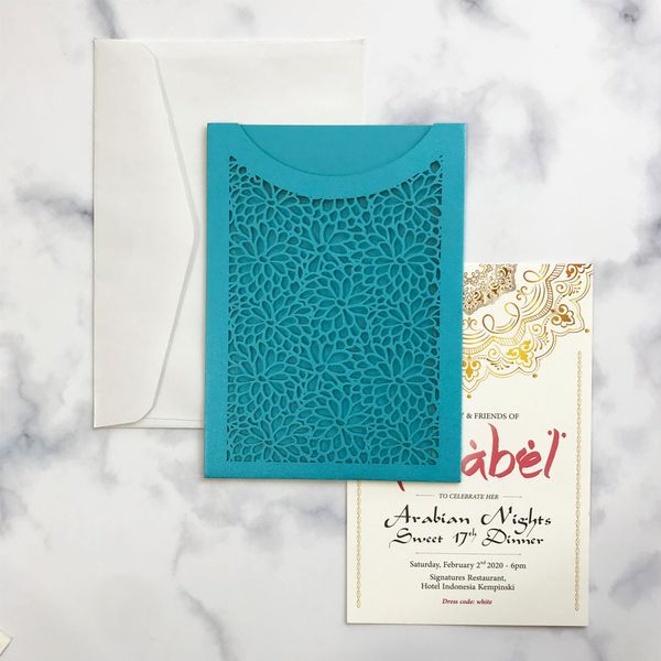 hollow laser cut wedding invitation card flora pocket style birthday party elegant high-end bridal shower kit with laser cut invitation card, Black
hollow laser cut wedding invitation card flora pocket style birthday party elegant high-end bridal shower kit with laser cut invitation card, Black