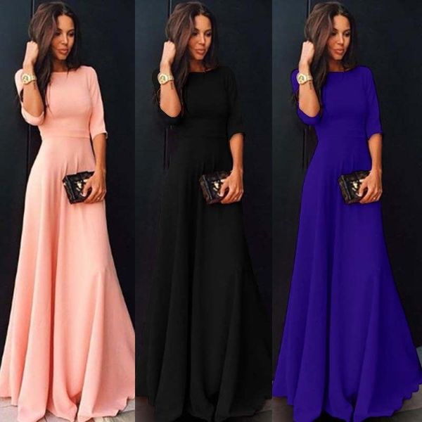 2019 summer long dress solid long sleeve beach dress tunic maxi women evening party sundress vestidos dropshipping, Black;gray
2019 summer long dress solid long sleeve beach dress tunic maxi women evening party sundress vestidos dropshipping, Black;gray
