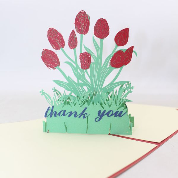 3d handmade birthday thank you greeting cards fashion hollow tulip flower card for wedding lovers mom ing
3d handmade birthday thank you greeting cards fashion hollow tulip flower card for wedding lovers mom ing