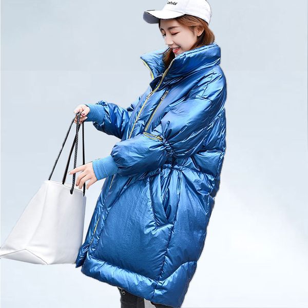 fashion long down jacket women casual loose winter down coat womens thick warm parkas white duck coats tide, Black
fashion long down jacket women casual loose winter down coat womens thick warm parkas white duck coats tide, Black