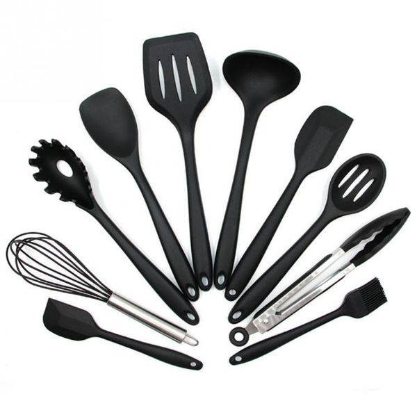 10pcs cooking utensils silicone bakery non-toxic cookware food-grade wearable tools kitchenware set heat resistant spoon non stick home
10pcs cooking utensils silicone bakery non-toxic cookware food-grade wearable tools kitchenware set heat resistant spoon non stick home