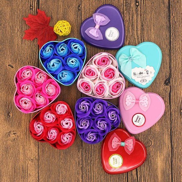 fashion popular handmade 6pcs heart scented bath body petal rose flower soap wedding decoration gift festive party supplies
fashion popular handmade 6pcs heart scented bath body petal rose flower soap wedding decoration gift festive party supplies