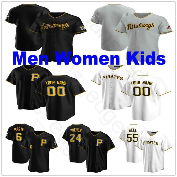 2020 new custom men women kids youth 55 josh bell 24 chris archer 6 starling marte 50 jameson taillon stitched baseball jerseys, Blue;black
2020 new custom men women kids youth 55 josh bell 24 chris archer 6 starling marte 50 jameson taillon stitched baseball jerseys, Blue;black