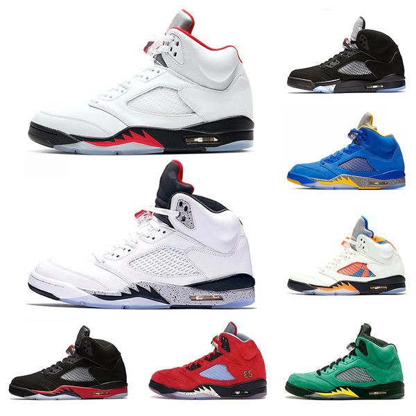 designer 5 5s fire red men basketball shoes og metallic black island green bred white cement mens trainers sneakers sports size 40-47
designer 5 5s fire red men basketball shoes og metallic black island green bred white cement mens trainers sneakers sports size 40-47