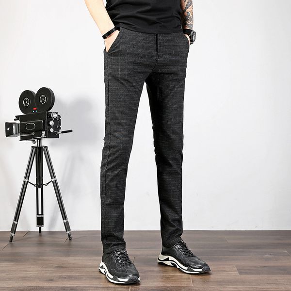 2020 brand men pants casual full length straight pants for men zipper spring summer trousers male slim fit mens clothing, Black
2020 brand men pants casual full length straight pants for men zipper spring summer trousers male slim fit mens clothing, Black