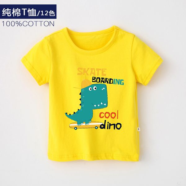 2019 korean-style childrenswear cartoon children summer boy's short-sleeved t-shirt pure cotton childrenswear 7, Black;blue
2019 korean-style childrenswear cartoon children summer boy's short-sleeved t-shirt pure cotton childrenswear 7, Black;blue