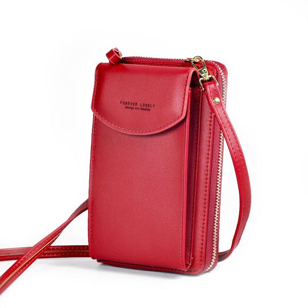 women 's long clutch bag large capacity phone wallet zipper crossbody bag purses and handbags crossbody bags for women, Red;black
women 's long clutch bag large capacity phone wallet zipper crossbody bag purses and handbags crossbody bags for women, Red;black