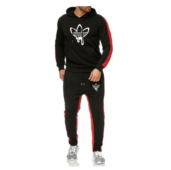 2019sports hoodie suit men's sportswear fitness training track suit pocket jogging sport, Black;blue
2019sports hoodie suit men's sportswear fitness training track suit pocket jogging sport, Black;blue