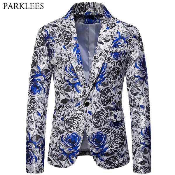 rose suit jacket mens floral blazer masculino men blazers wedding party nightclub prom singer stage men blazer dress homme, White;black
rose suit jacket mens floral blazer masculino men blazers wedding party nightclub prom singer stage men blazer dress homme, White;black