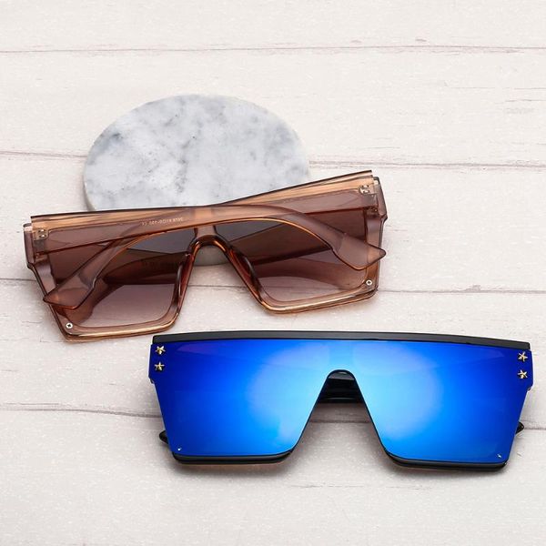 retro square sunglasses women siamese oversize flat frame sunglasses men gradient ocean lenses eyewear, Blue
retro square sunglasses women siamese oversize flat frame sunglasses men gradient ocean lenses eyewear, Blue