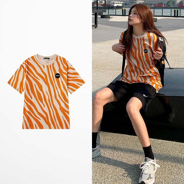 the new web celebrity summer 2020 t-shirt for female students on instagram is a popular korean version of loose short sleeves, White;black
the new web celebrity summer 2020 t-shirt for female students on instagram is a popular korean version of loose short sleeves, White;black
