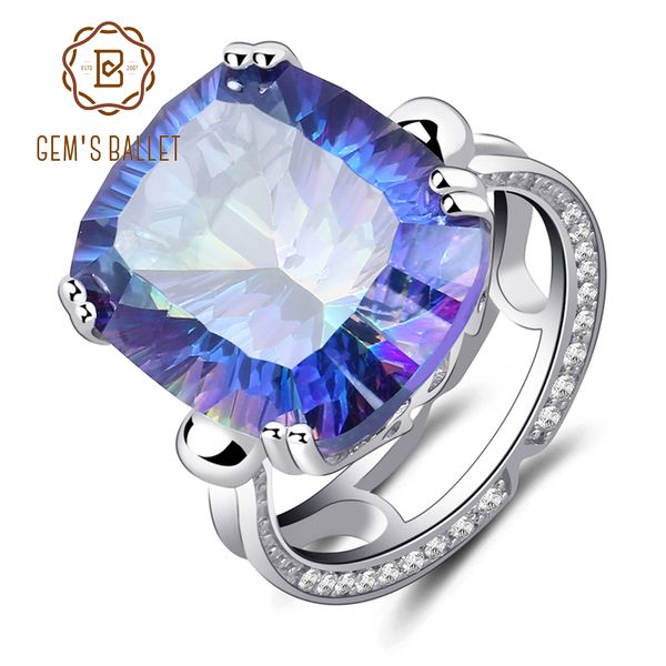 gem's ballet 18.42ct natural rainbow fire mystic z ring cocktail for women 925 sterling silver vintage fashion jewelry, Golden;silver
gem's ballet 18.42ct natural rainbow fire mystic z ring cocktail for women 925 sterling silver vintage fashion jewelry, Golden;silver
