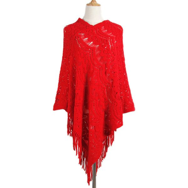 zadorin women sweaters and pullovers solid fringe asymmetrical v neck knitted sweater hollow out cloak shawl casual streetwear, White;black
zadorin women sweaters and pullovers solid fringe asymmetrical v neck knitted sweater hollow out cloak shawl casual streetwear, White;black