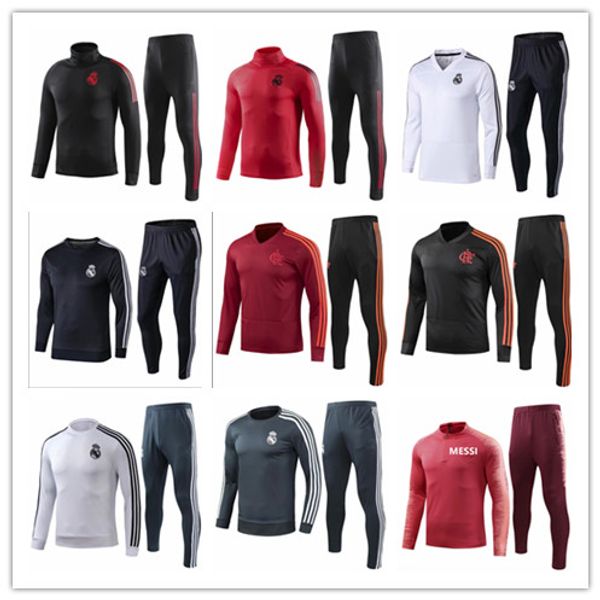 18 19 Real Madrid Flamengo soccer jacket Training suit 2018 2019 MESSI Football sportswear tracksuit Chandal S-3XL
18 19 Real Madrid Flamengo soccer jacket Training suit 2018 2019 MESSI Football sportswear tracksuit Chandal S-3XL