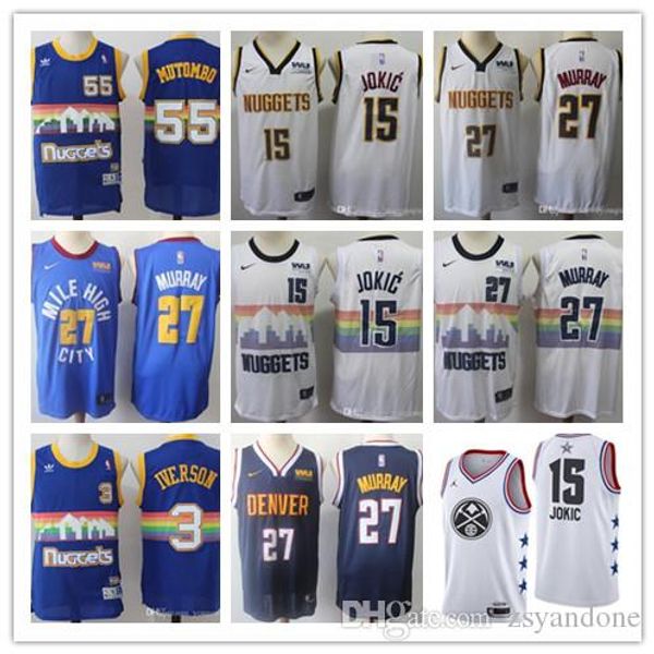 denver nugget men nikola 15 jokic jamal 27 murray allen #3 iverson dikembe 55 mutombo carmelo 15 anthony nba basketball jerseys, Black
denver nugget men nikola 15 jokic jamal 27 murray allen #3 iverson dikembe 55 mutombo carmelo 15 anthony nba basketball jerseys, Black