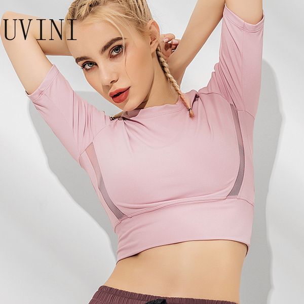 women yoga shirts sportswear running tight shirts summer workout fitness quick dry women slim sport cropped top, White;red
women yoga shirts sportswear running tight shirts summer workout fitness quick dry women slim sport cropped top, White;red