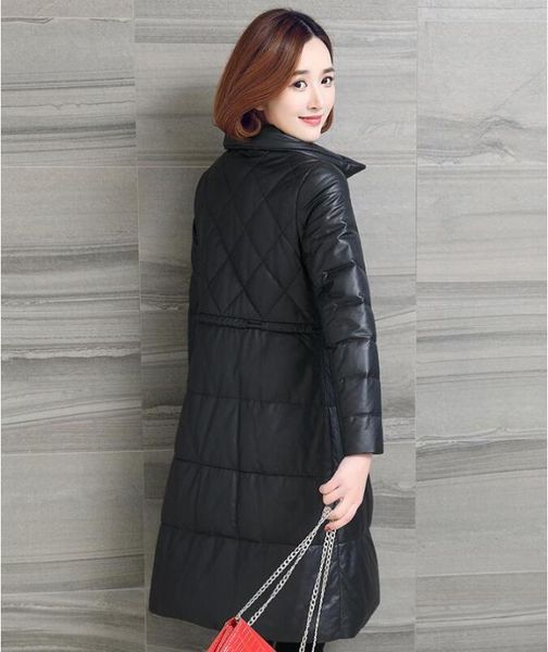 genuine leather jacket women real sheepskin leather duck down coats autumn winter warm thick ot1817 mf557, Black
genuine leather jacket women real sheepskin leather duck down coats autumn winter warm thick ot1817 mf557, Black